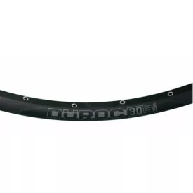   20" 28ly SUNRINGLÉ hátsó DUROC 30 Boost 148x12 Fényes Fekete Illesztett Szegecselt abroncs
