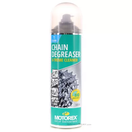 Lánctisztító spray Motorex BIKE CHAIN DEGREASER 500ml