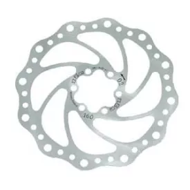 Féktárcsa 6 csavaros A2Z TY-SP4 ezüst (140/160/180/203mm)
