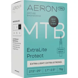   Belső AERON 27.5/29'X1.7-2.5' MTB ExtraLight Protect Presta 42mm 90g