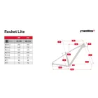 20" PELLS Rocket Lite 20 rózsaszín kerékpár