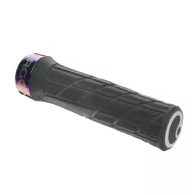   Ergon Enduro GE1 Evo Slim / Vékonyabb Factory Frozen Stealth OilSlick bilincses markolat 90g/pár