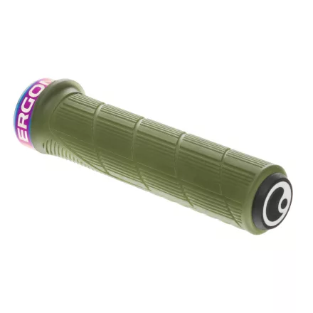 Ergon DH/Dirt GD1 Evo Factory frozen moss zöld oilslick bilincses markolat