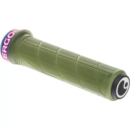 Markolat Ergon DH/Dirt GD1 Evo Factory Slim szarv nélkül Frozen Moss Oil Slick