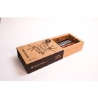 NG Sports Outdoor Multitool 18 funkciós, barna/réz szép retro stílusú fa nyelű marok szerszámkészlet