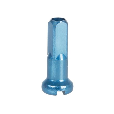 Küllőanya ALU 14mm hosszú, 2mm küllőhöz CN Kék (db)