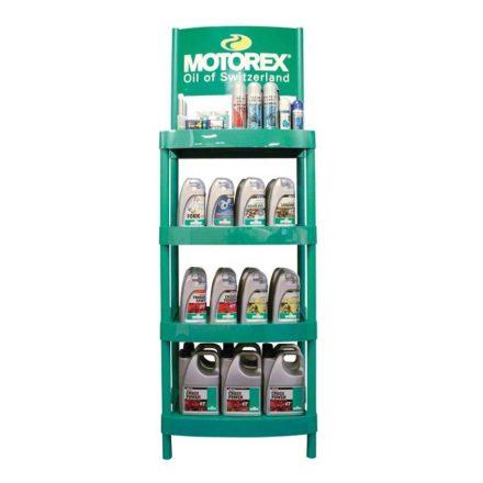 Shop műanyag álló display Motorex