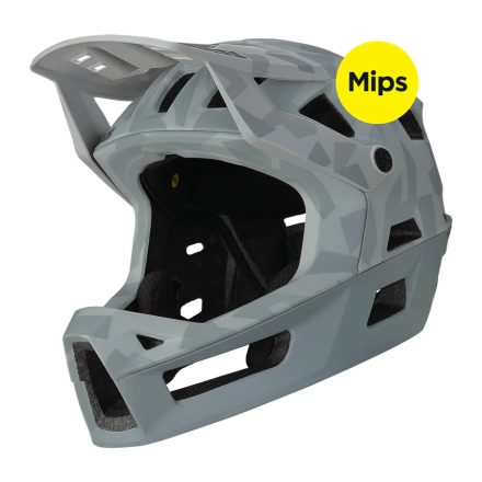 iXS Trigger FF Mips fullface bukósisak, szürke terepmintás, 590-660g