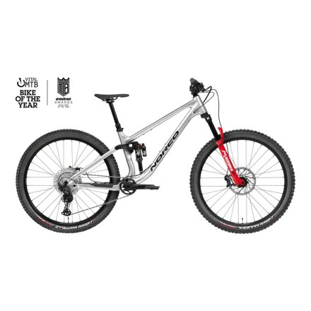 2023 Norco Fluid FS A2 29" Fully Trail kerékpár Ezüst/Fekete