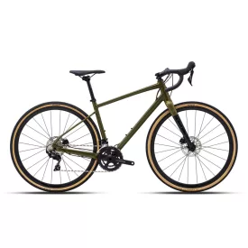   M-es 700C POLYGON PATH X5 alu vázas karbon villás gravel kerékpár barna