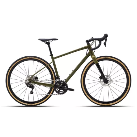 XL 700C POLYGON PATH X5 alu vázas karbon villás gravel kerékpár barna Akció