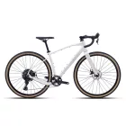 Polygon TAMBORA G4 1x10 700C 2024 fehér alu vázas carbon villás flip-chipes gravel kerékpár