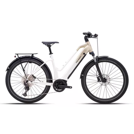 L-es POLYGON KALOSI LANES PRIME EU 1X11 27.5" Bosch Active Line 625Wh fehér női vázas kerékpár Akció