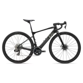   Liv Avail Advanced E+ Elite 0 (2025) Raw Carbon – fekete karbon női elektromos országúti kerékpár