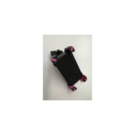 Telefontartó Spyral Tour 4,7-6" (Max. 95x185mm) Fekete-rózsaszín, 360 Fok