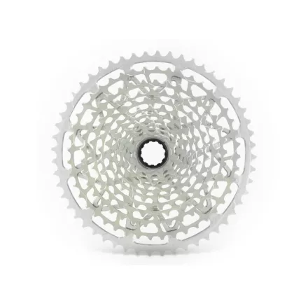 12 seb. 10-52T GARBARUK Gen2 T-Type Transmission SRAM XD/XDR fogaskoszorú 370g ezüst