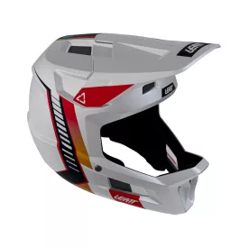 Leatt MTB Gravity 2.0 White, Fehér L-es sisak (59–60 cm)
