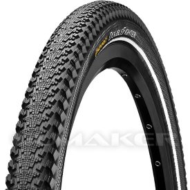   27,5x2,00 (50-584mm/650B) Continental Double Fighter III reflektoros drótperemes gumiköpeny
