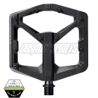 CRANKBROTHERS STAMP 2 NAGY 114x111mm, 474g ipari csapágyas Alu PLATFORM PEDÁL FEKETE