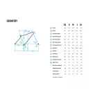 2026 Marin Four Corners Cr-Mo 1 Cues Cr-Mo Gravel kerékpár fekete