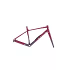 2026 Marin Headlands, csúcs karbon arany Gravel kerékpár váz lila/pink