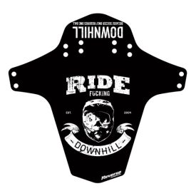 Sárvédő DH Enduro Reverse BECAUSE DOWNHILL Fekete-Fehér