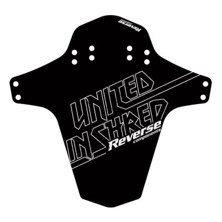 Sárvédő DH Enduro Reverse UNITED IN SHRED Fekete-Fehér
