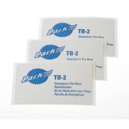 Park Tool PT-TB-2 öntapadós foltkészlet gumiköpenyhez 3db-os 45 x 75mm