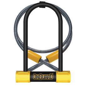   Lakat U/kábel Onguard Bulldog Medium DT 90 x 175mm/13mm/kábel 120cm x 10mm, 5 kulccsal