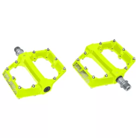   KLS Flat 50 ipari csapágyas 115 x 108mm 550g Lime Neonsárga platform pedál