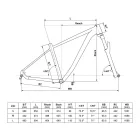 29" KELLYS Mystery 90 kék női XC L-es kerékpár