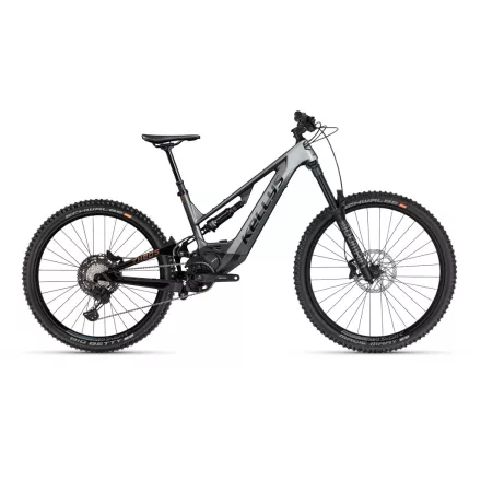 L-es KELLYS Theos F60 Shimano EP801 29"/27.5" 820Wh E-MTB elektromos Trail kerékpár antracit
