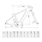29" KELLYS Tygon R50 P 725Wh Acélkék kerékpár