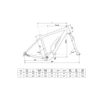 28" KELLYS E-Carson 10 SH 630Wh Fekete kerékpár