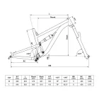29" KELLYS Swag 50 Zöld/Fekete enduro M-es kerékpár