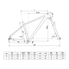 29" KELLYS Mystery 70 kék/fekete női XC kerékpár