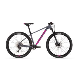   27.5" KELLYS Mystery 50 szürke/pink női XC S-es kerékpár