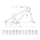 26" KELLYS Whip 50 szürke dirt kerékpár