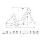 28" KELLYS Arwen Dutch Steel 460 városi kerékpár