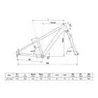 24" KELLYS Marc 50 12.5" sárga kerékpár