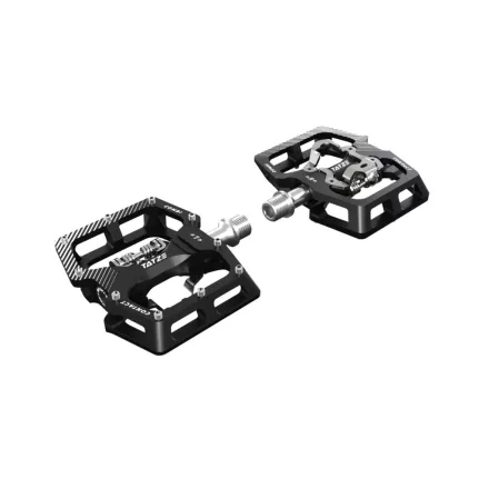 Tatze Contact Combi ipari csapágyas alu SPD / Platform hibrid MTB / Gravel pedál fekete