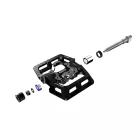 Tatze Contact Combi ipari csapágyas alu SPD / Platform hibrid MTB / Gravel pedál fekete