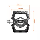 Tatze Contact Combi ipari csapágyas alu SPD / Platform hibrid MTB / Gravel pedál fekete