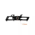 Tatze Contact Combi ipari csapágyas alu SPD / Platform hibrid MTB / Gravel pedál fekete