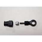 Fékvezetékhez Banjo csatlakozó szett A2Z (fekete ALU)