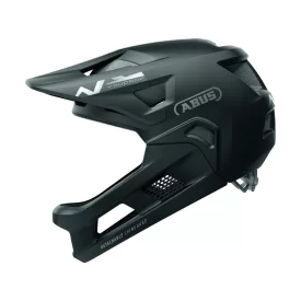   ABUS kerékpáros gyerek sisak Youdrop FF, muted black, Fekete (48-55 cm)