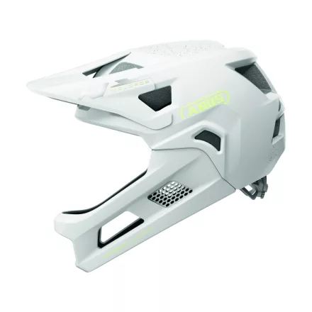 ABUS kerékpáros gyerek sisak Youdrop FF, lemon white, Fehér (48-55 cm)