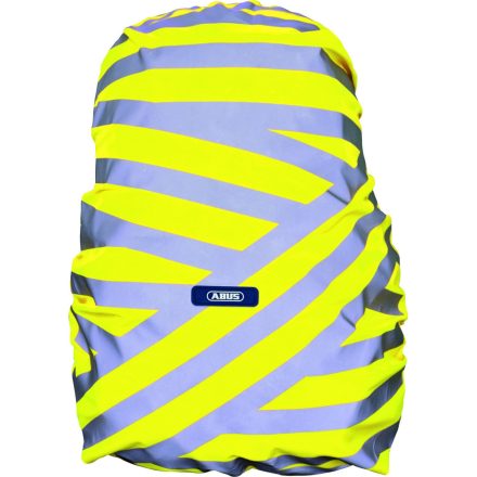 ABUS Lumino biztonsági fényvisszaverős táskavédő huzat X-Urban Cover, vízálló, neon sárga