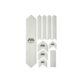   AMS Frame XL Clear/Silver látlátszó univerzális Vázvédő matrica szett