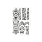 AMS FRAME XL Wolf Vázvédő matrica szett